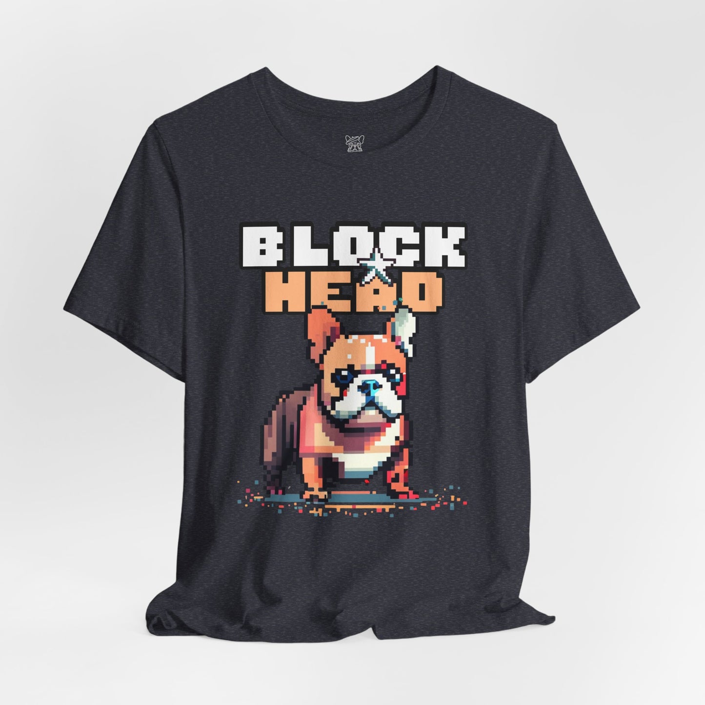 Block Head Pixel Unisex T-Shirt