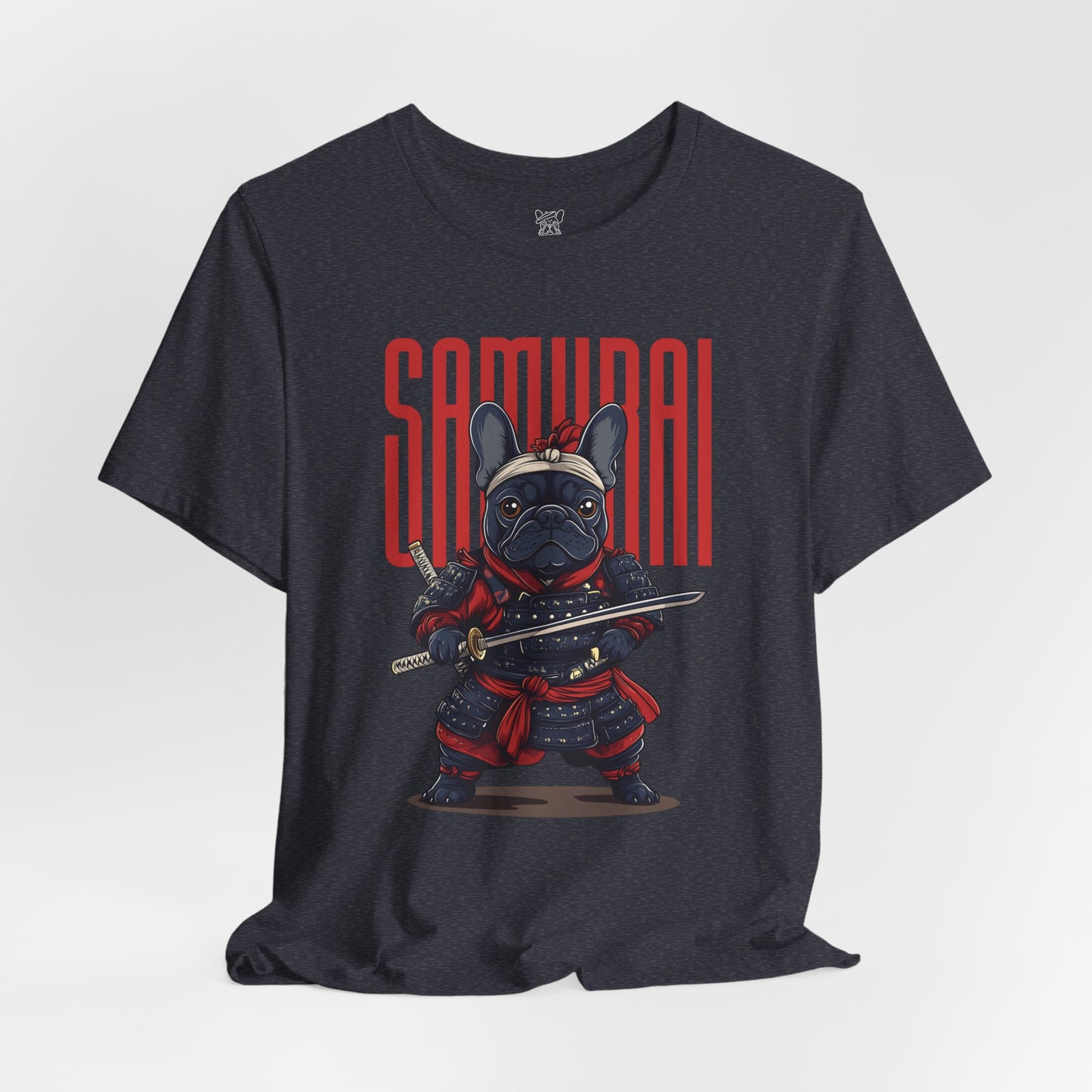 Samurai Frenchie Unisex T-Shirt