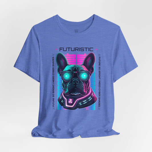 Futuristic Frenchie Unisex T-Shirt