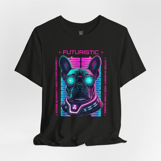 Futuristic Frenchie Unisex T-Shirt