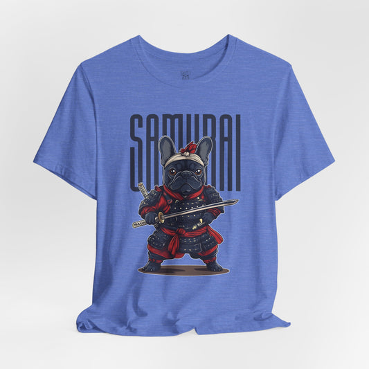 Samurai Frenchie Unisex T-Shirt