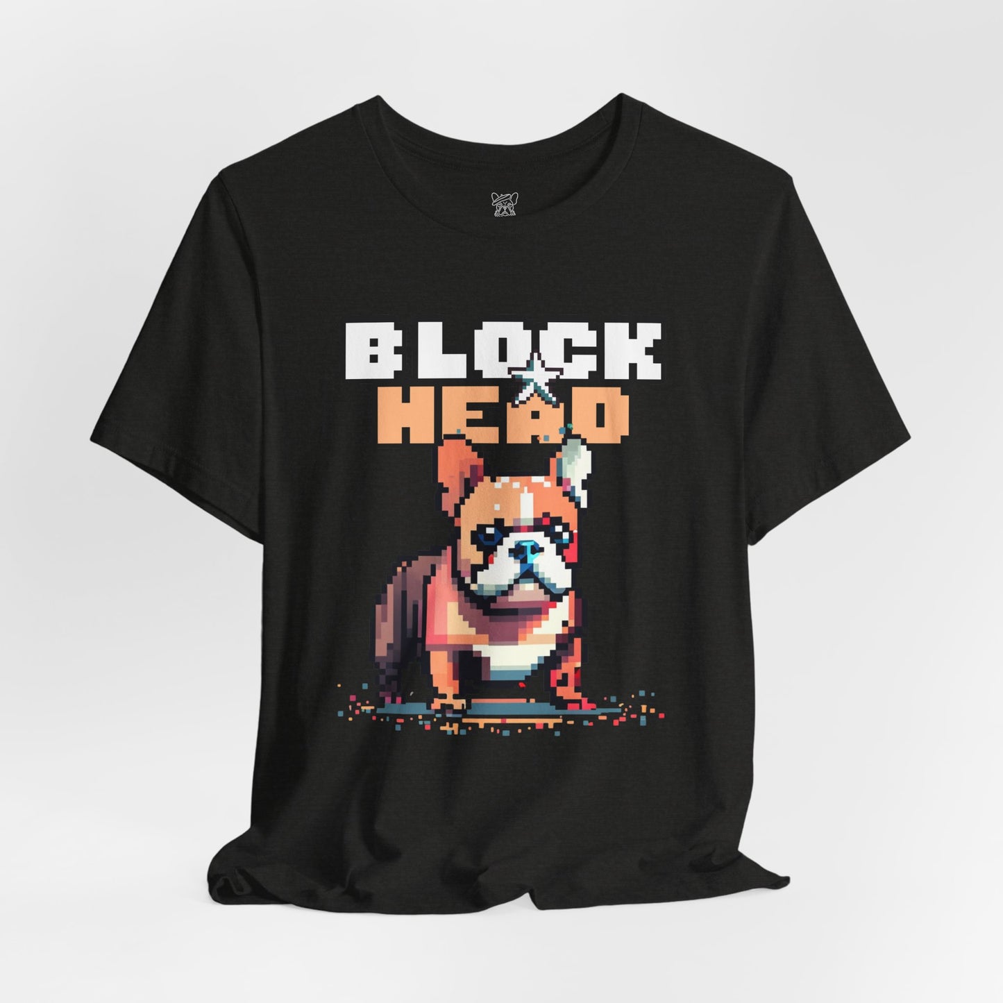 Block Head Pixel Unisex T-Shirt