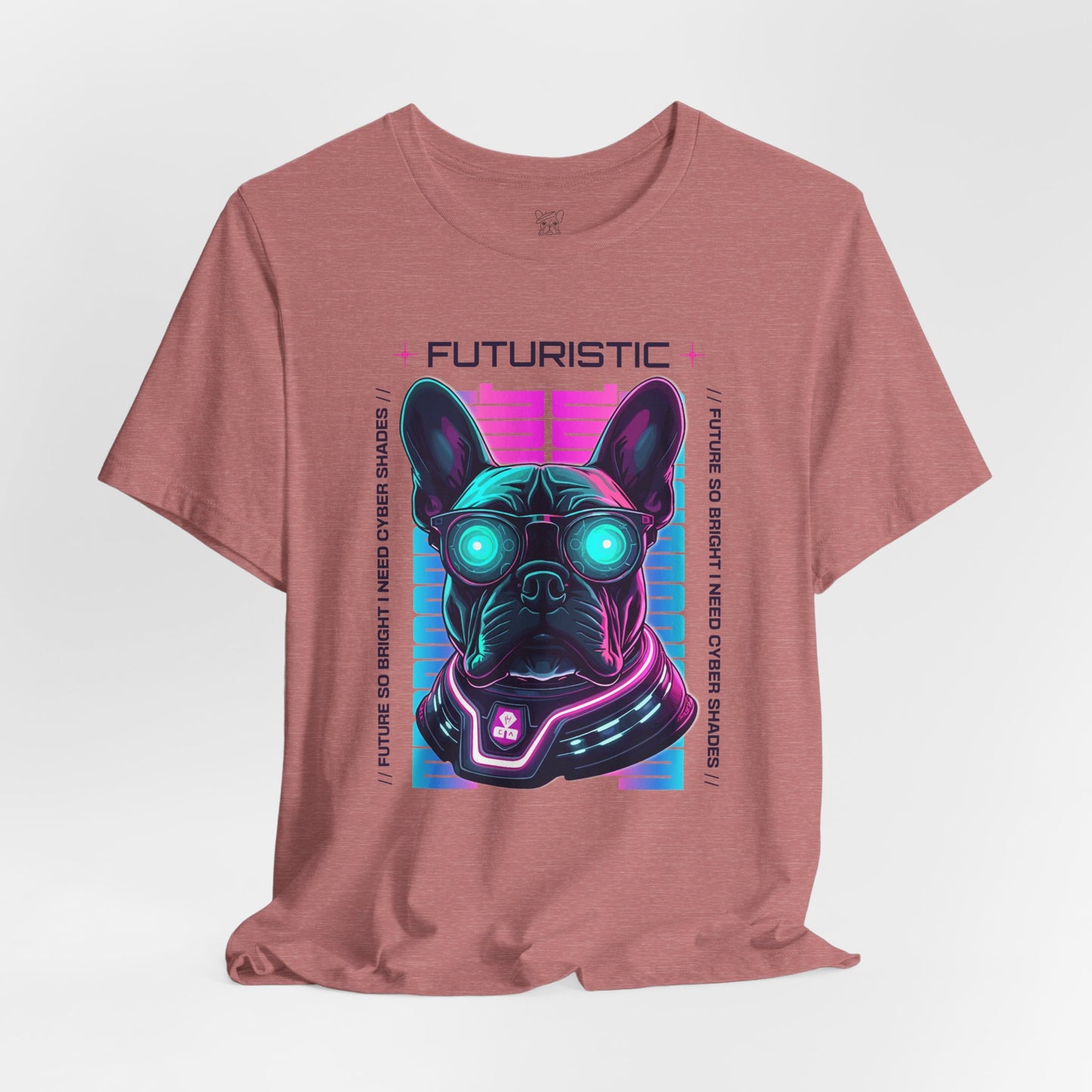 Futuristic Frenchie Unisex T-Shirt