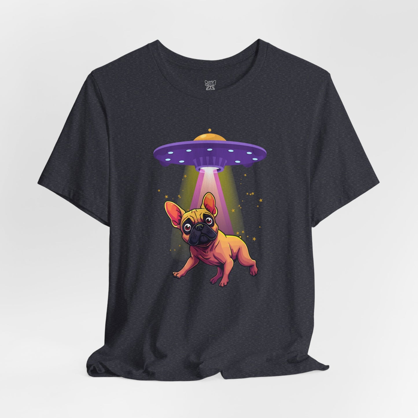Frenchie Abduction Unisex T-Shirt