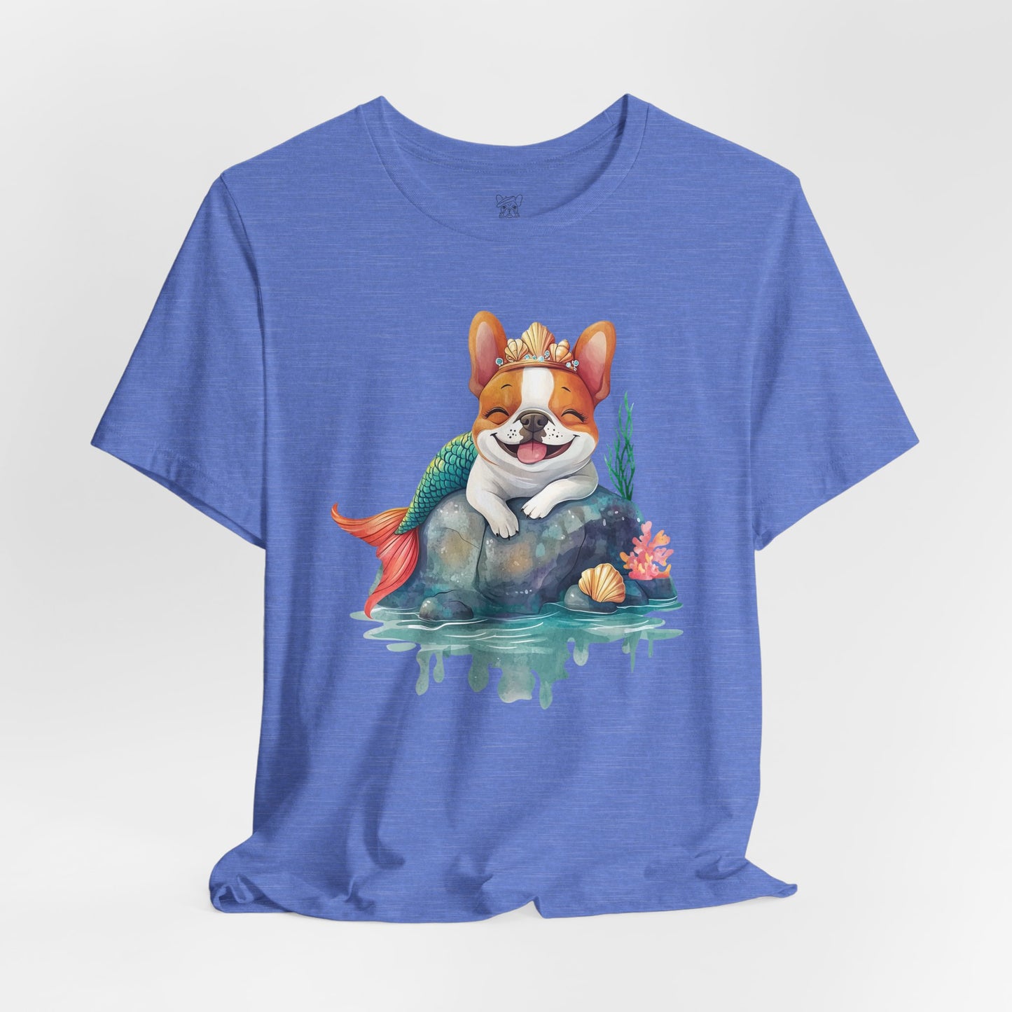 Mermaid Frenchie Unisex T-Shirt