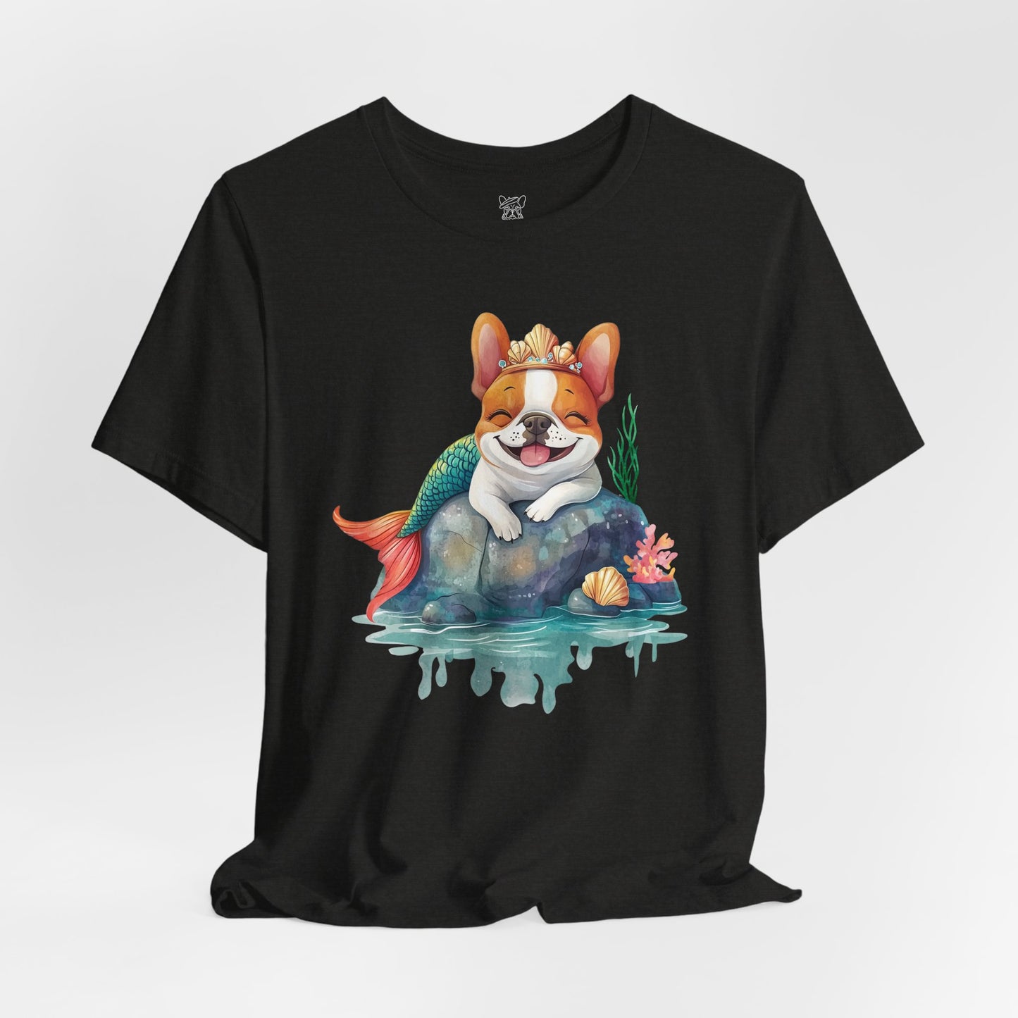 Mermaid Frenchie Unisex T-Shirt