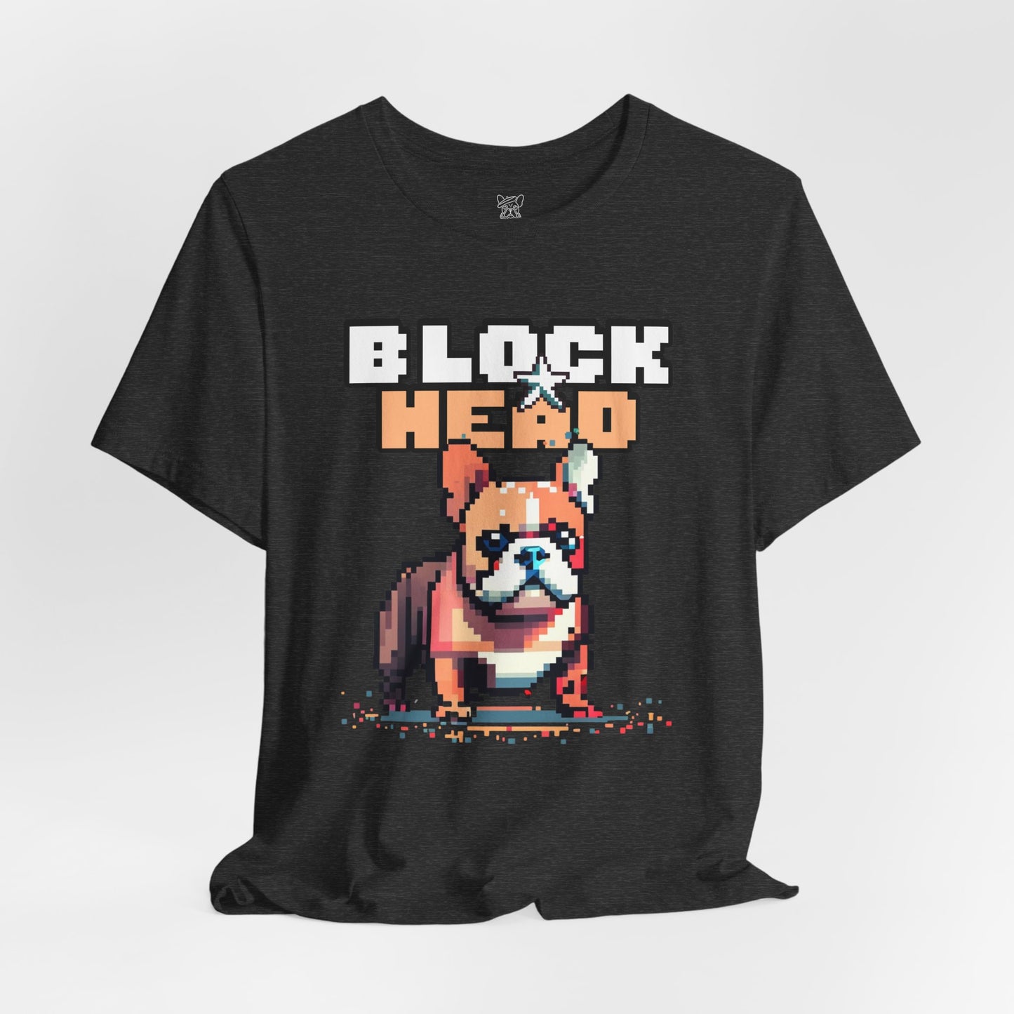 Block Head Pixel Unisex T-Shirt
