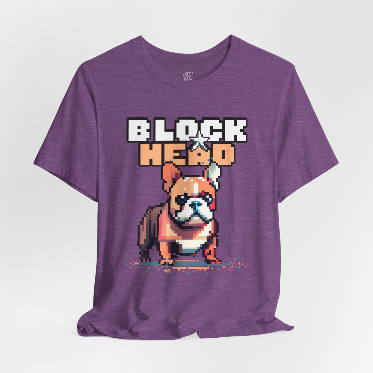 Block Head Pixel Unisex T-Shirt