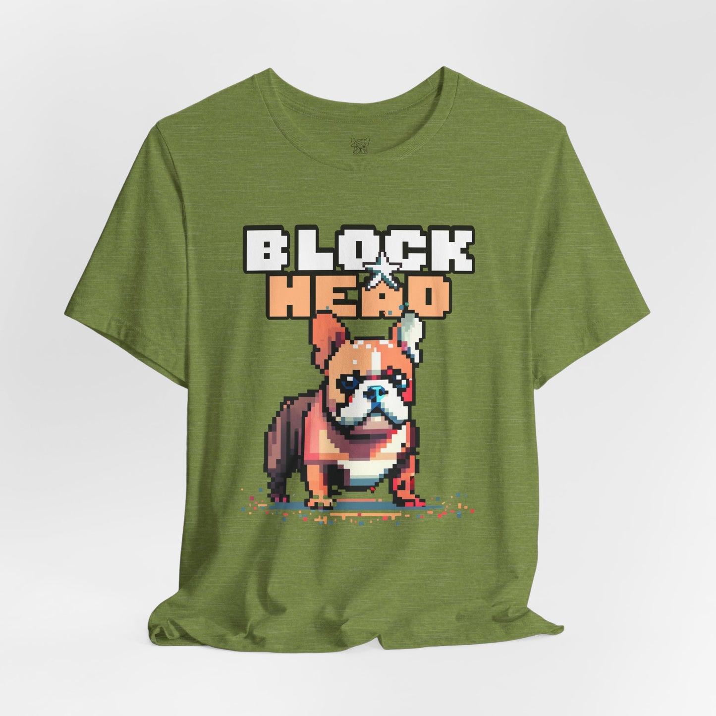 Block Head Pixel Unisex T-Shirt