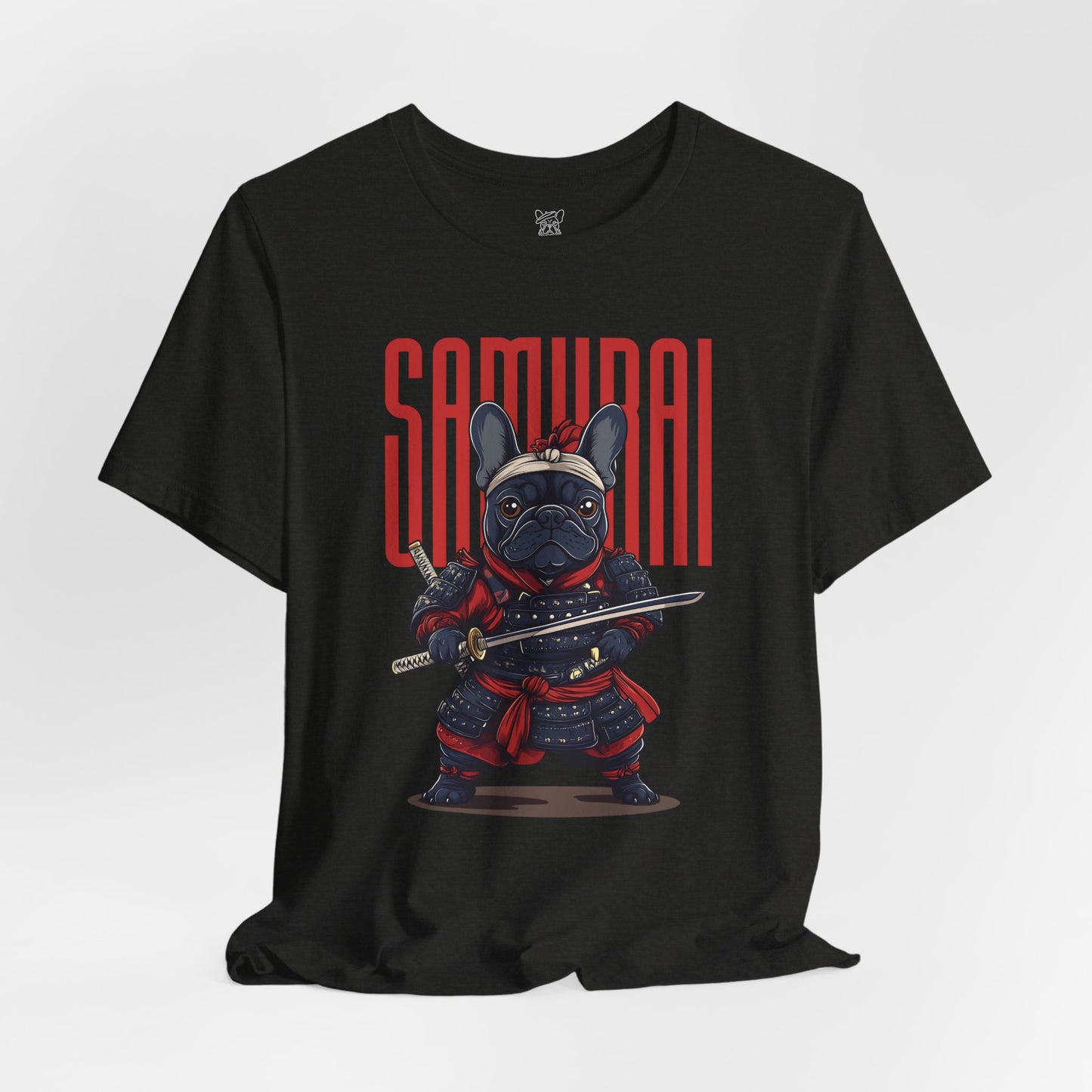 Samurai Frenchie Unisex T-Shirt