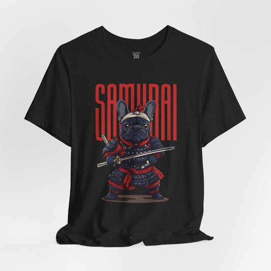 Samurai Frenchie Unisex T-Shirt