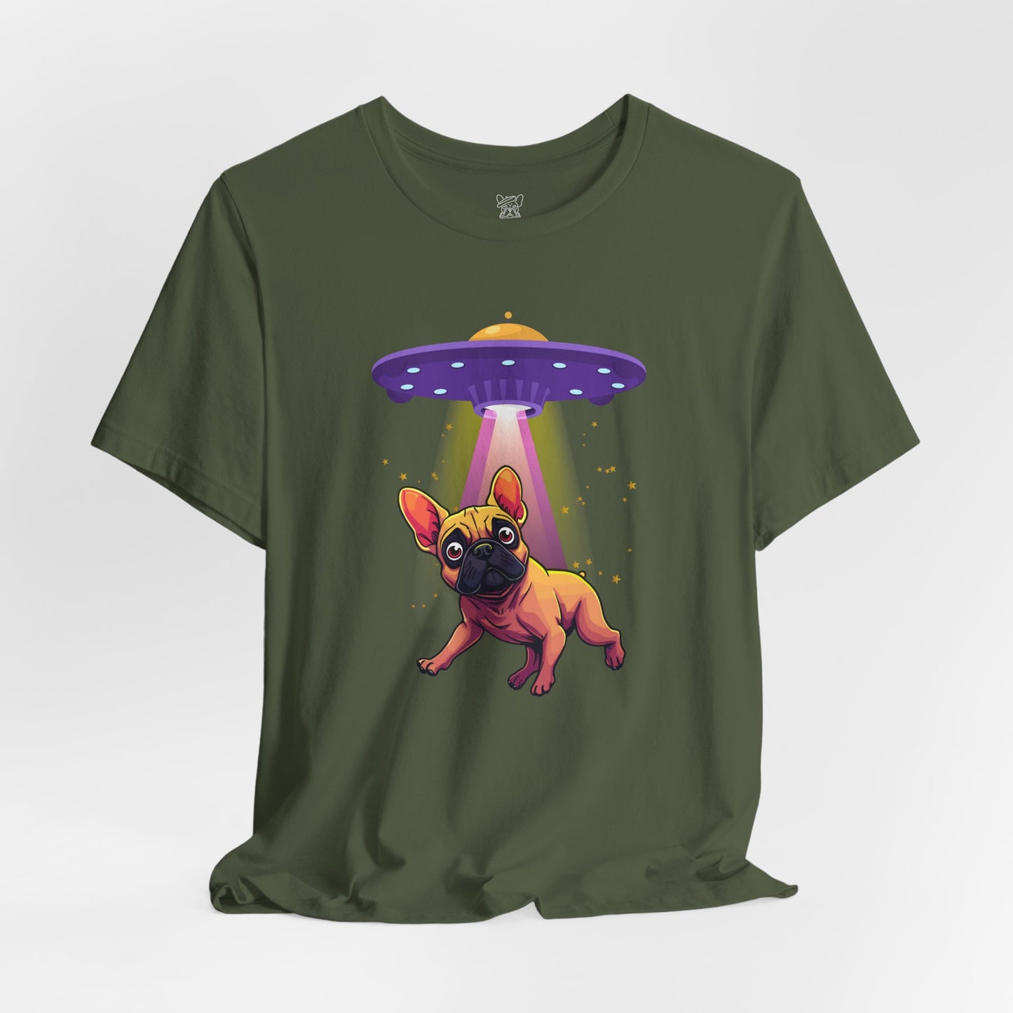 Frenchie Abduction Unisex T-Shirt
