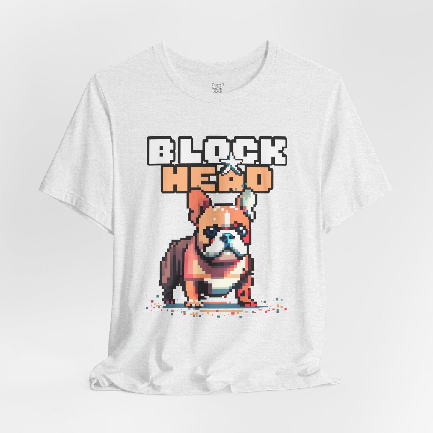 Block Head Pixel Unisex T-Shirt
