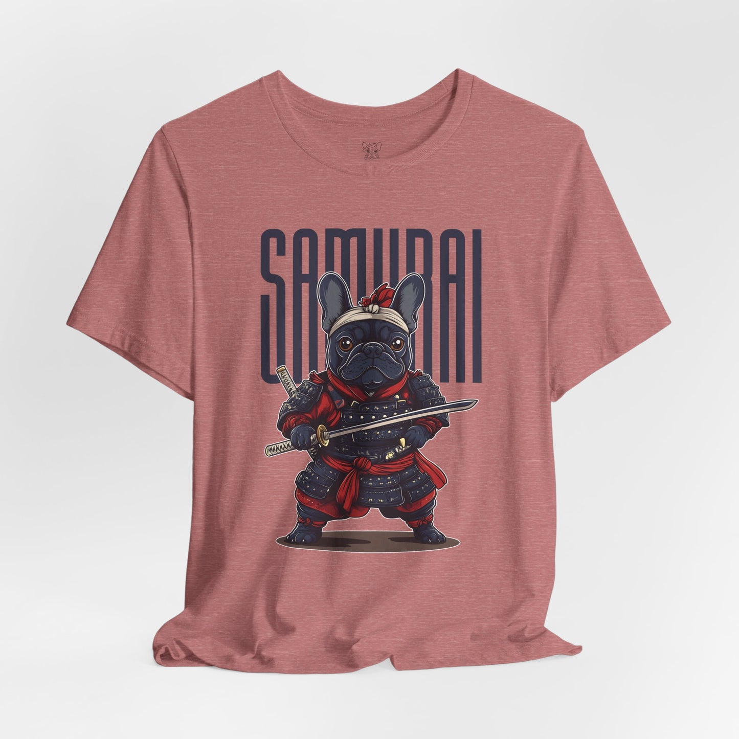Samurai Frenchie Unisex T-Shirt